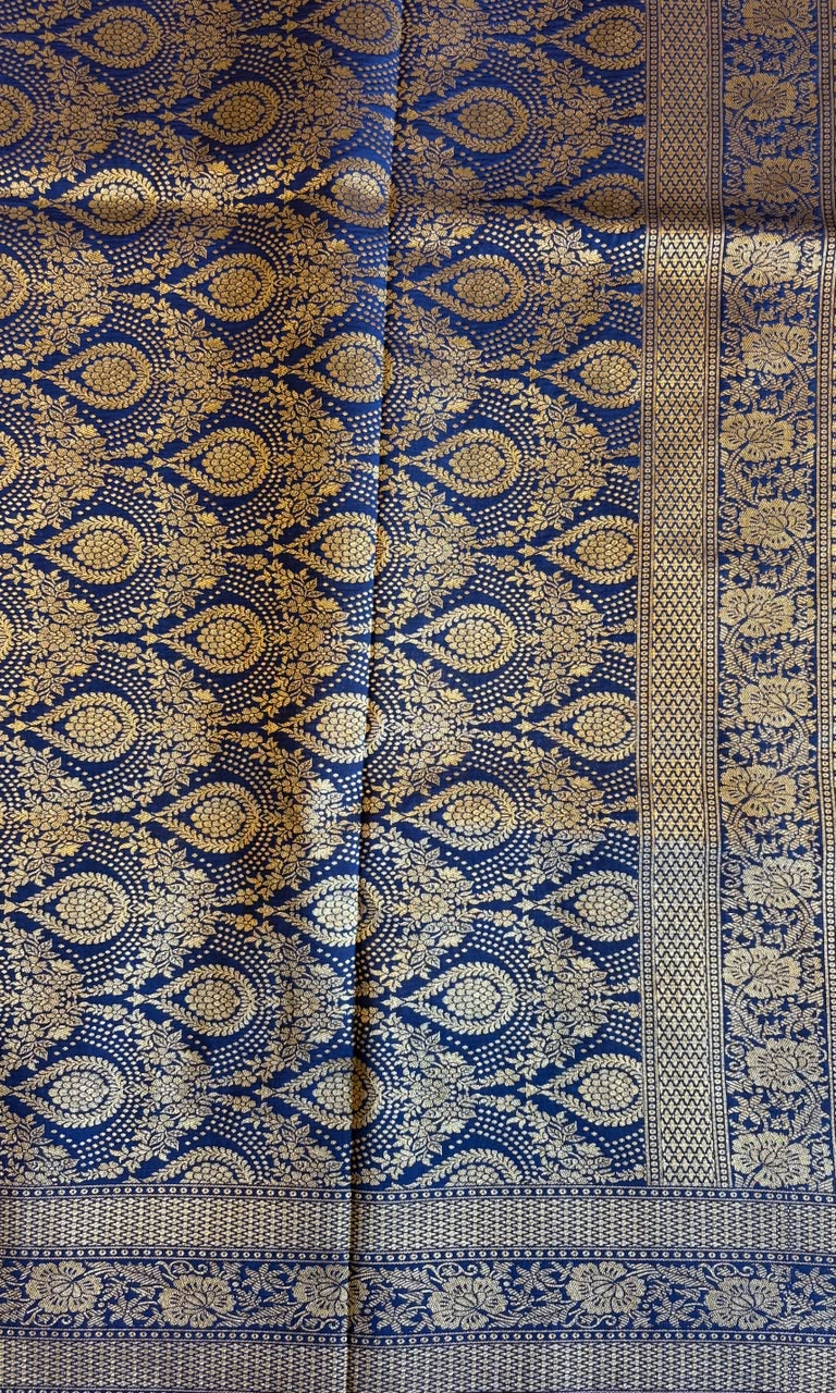 Banarasi semi katan silk saree