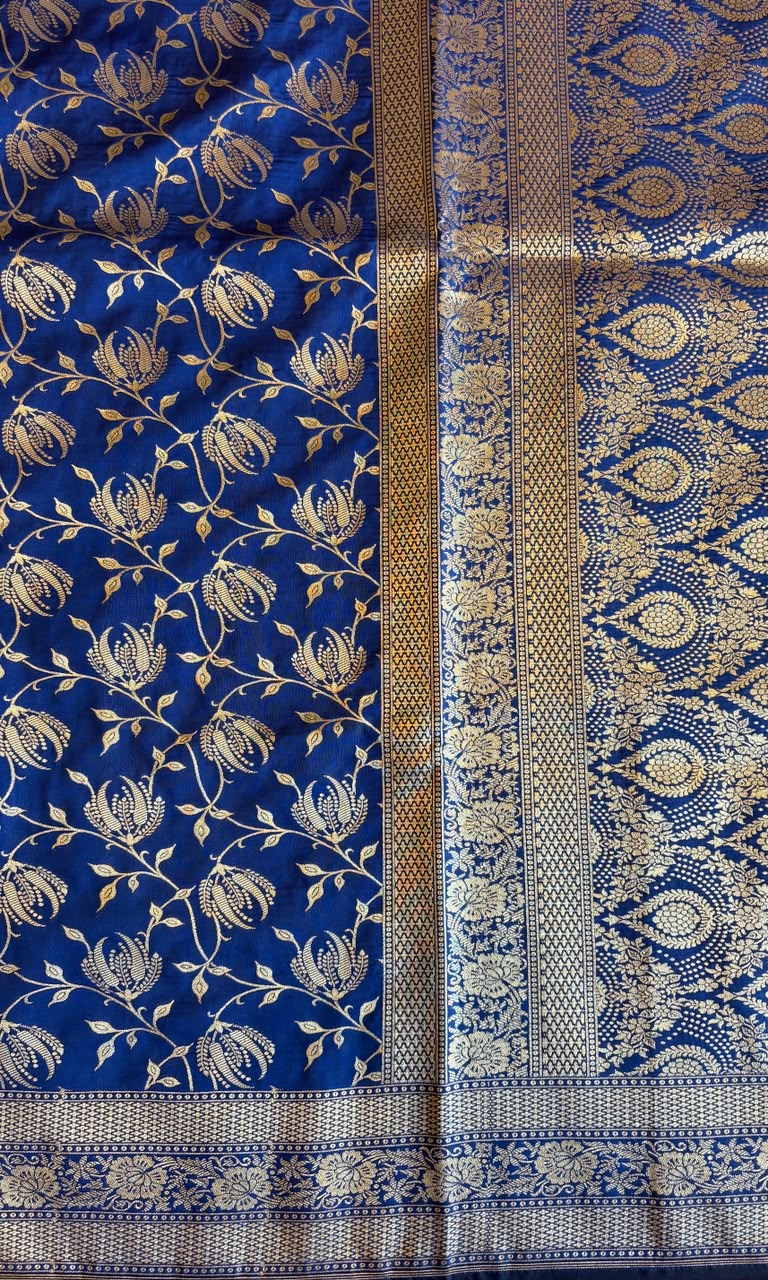 Banarasi semi katan silk saree