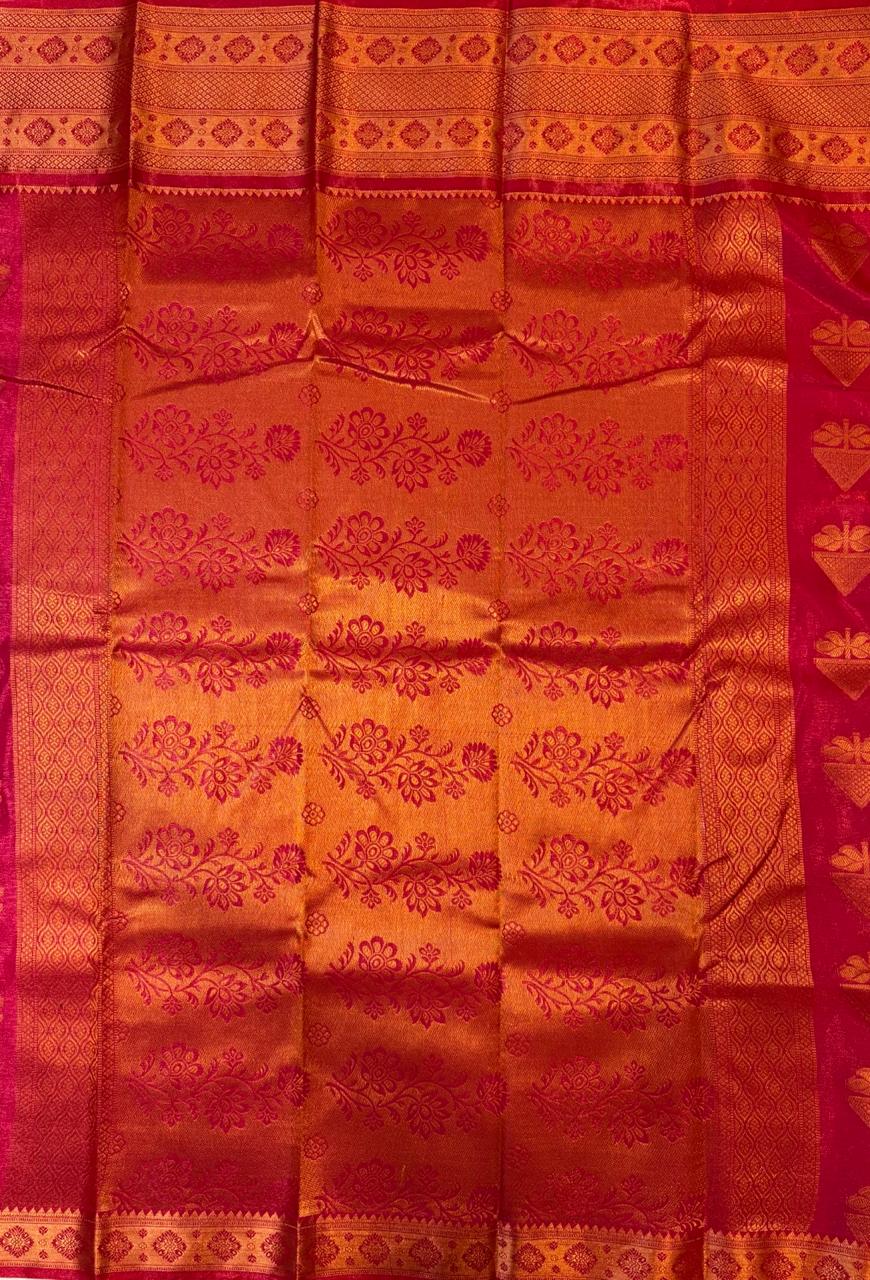 Florina Red Saree