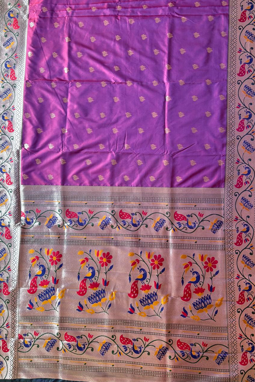 Kalawati Purple Saree