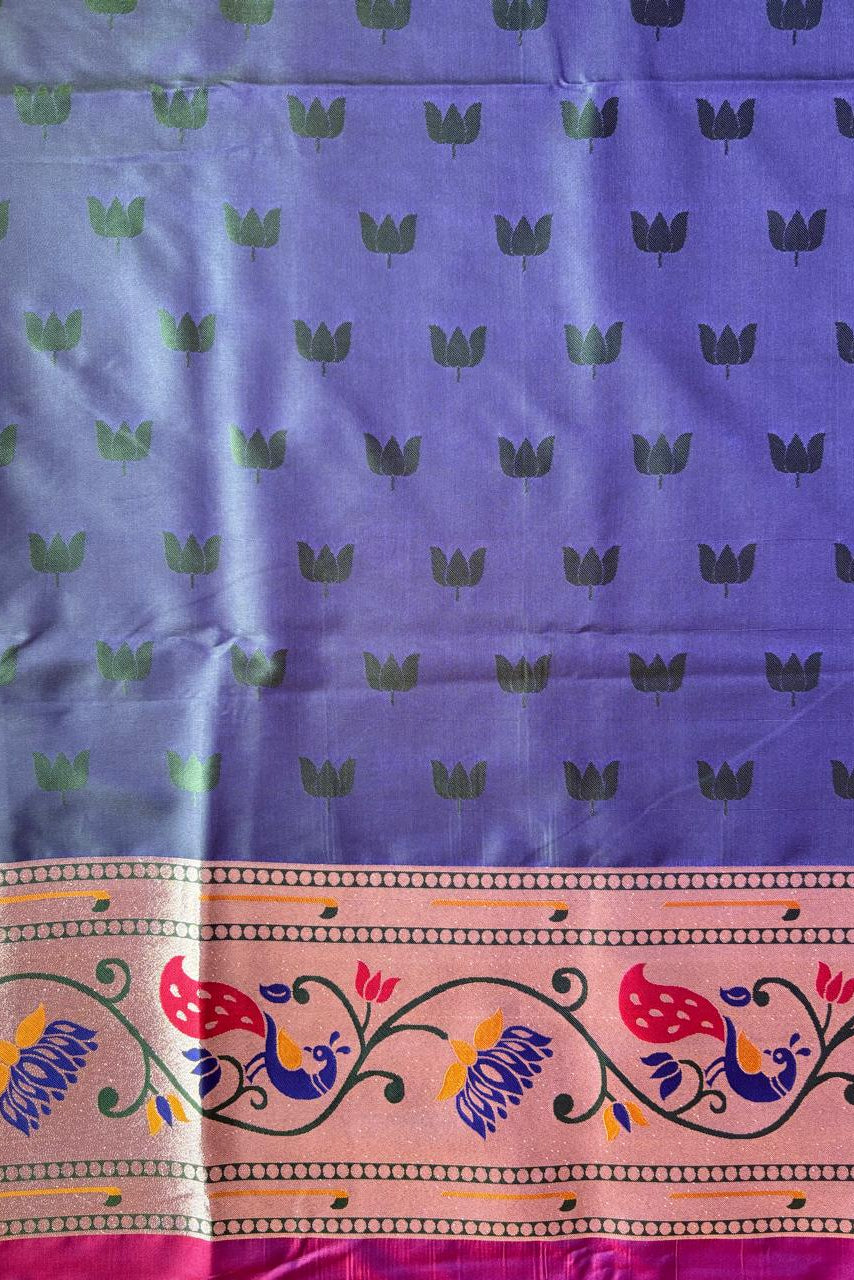 Kalawati Purple Saree