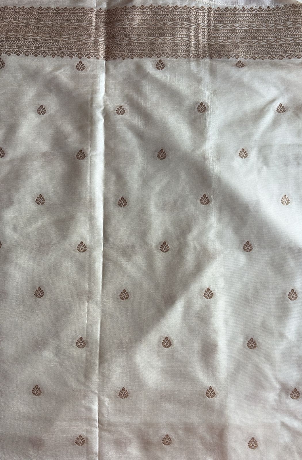 Mysore White Saree