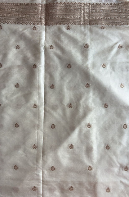 Mysore White Saree